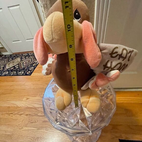 Precious Moments Tender Tails Turkey Plush Eat Ham 1999 - Picture 3 of 16